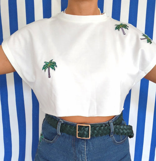Crop top PALMIERS