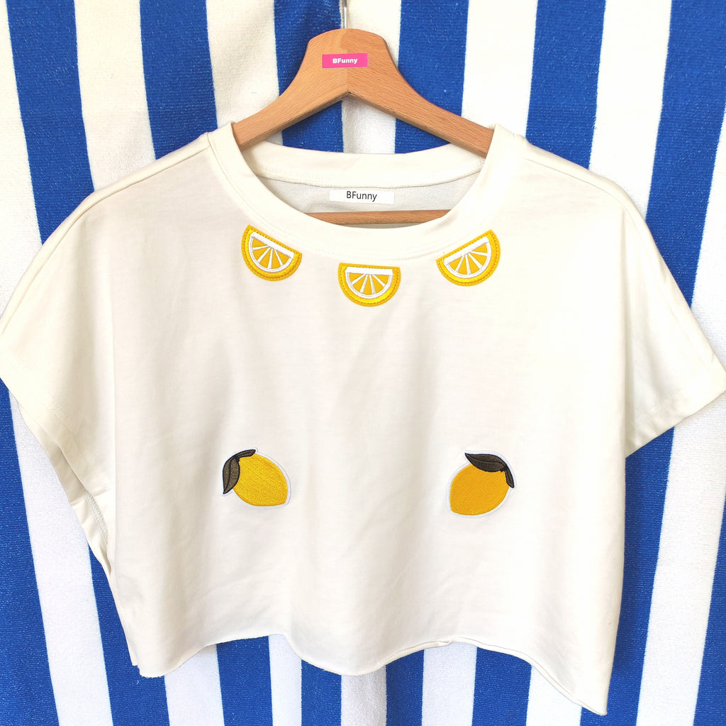 Crop Top CITRON