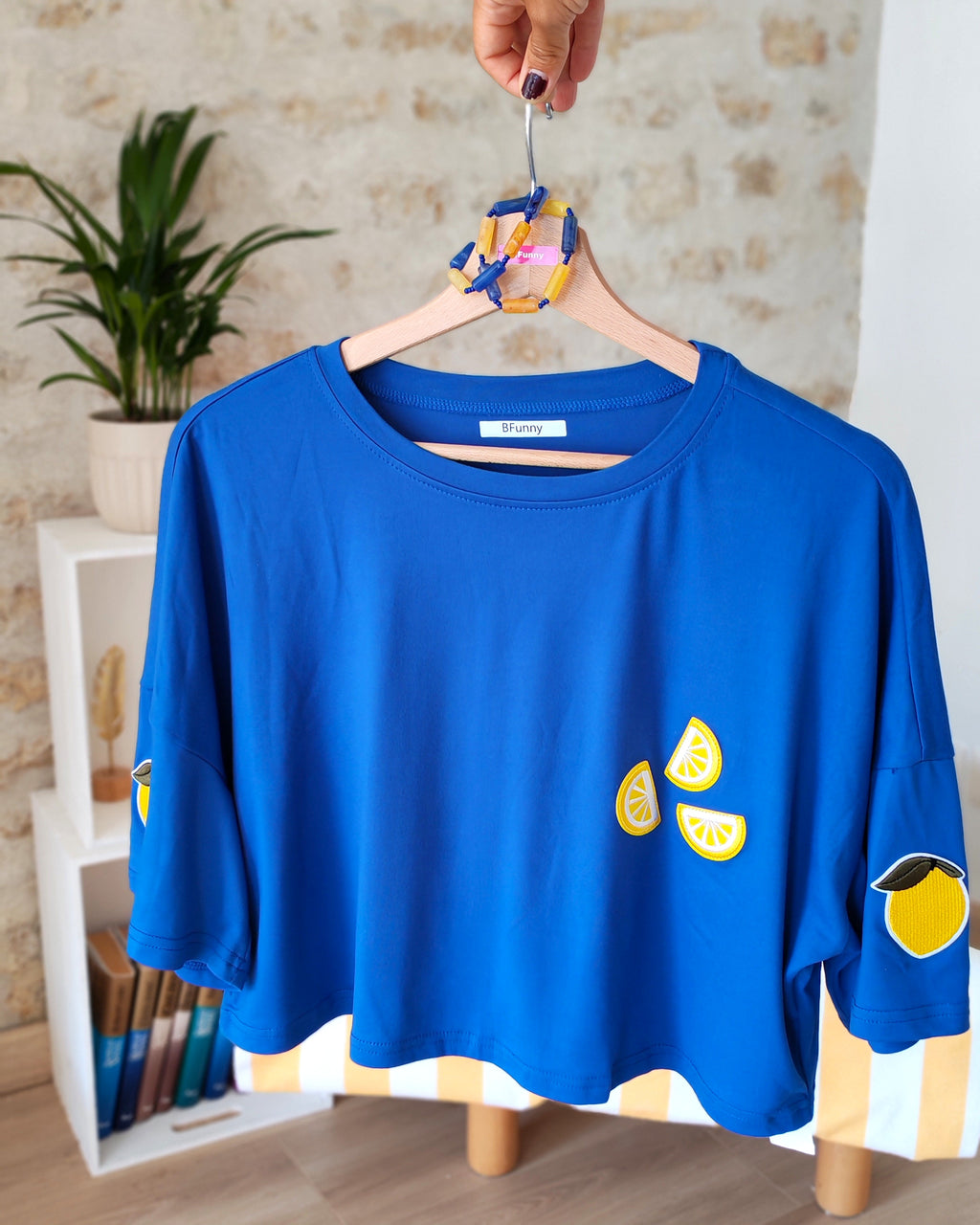 Ensemble T-shirt Mi-long CITRON & Duo Bracelets