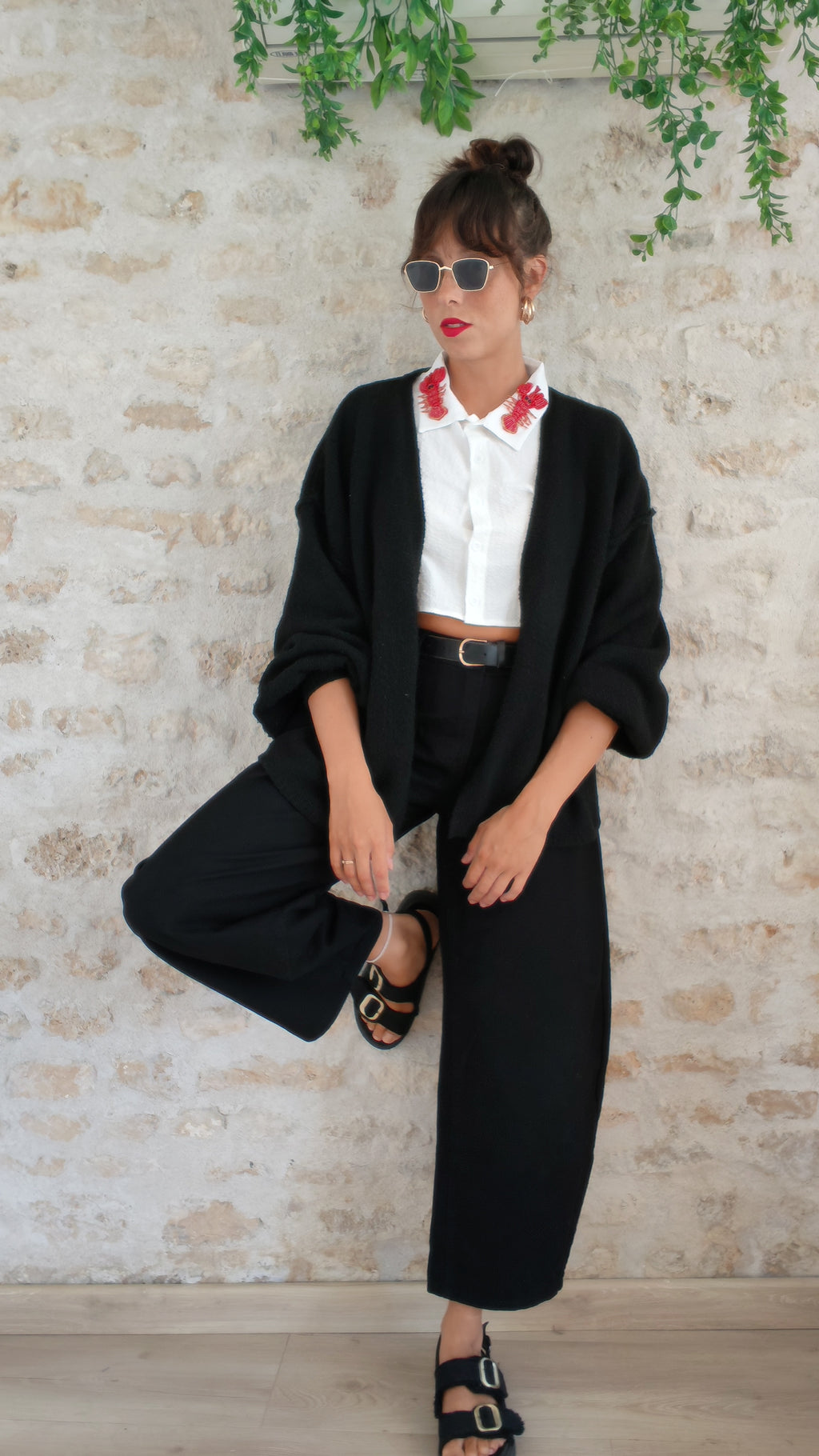 Chemise Crop Top HOMARD